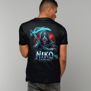 Heavy Cotton T-Shirt HELLGAMERZ Nico gaming logo