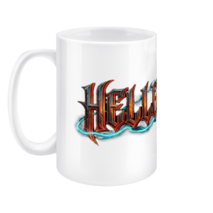 15oz Mug HELLGAMERZ logo