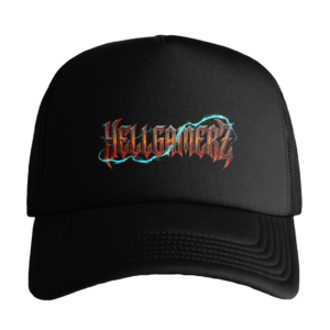 Frame Foam Trucker Cap HELLGAMERZ logo