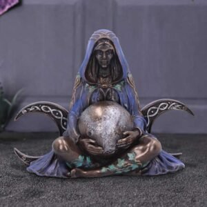 Triple Moon Goddess Art Figurine (Mini) 8.5cm