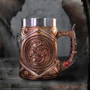 House of the Dragon Targaryen Crown and Dagger Tankard 16cm