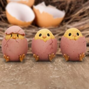 Three Wise Chicks 6.7cm