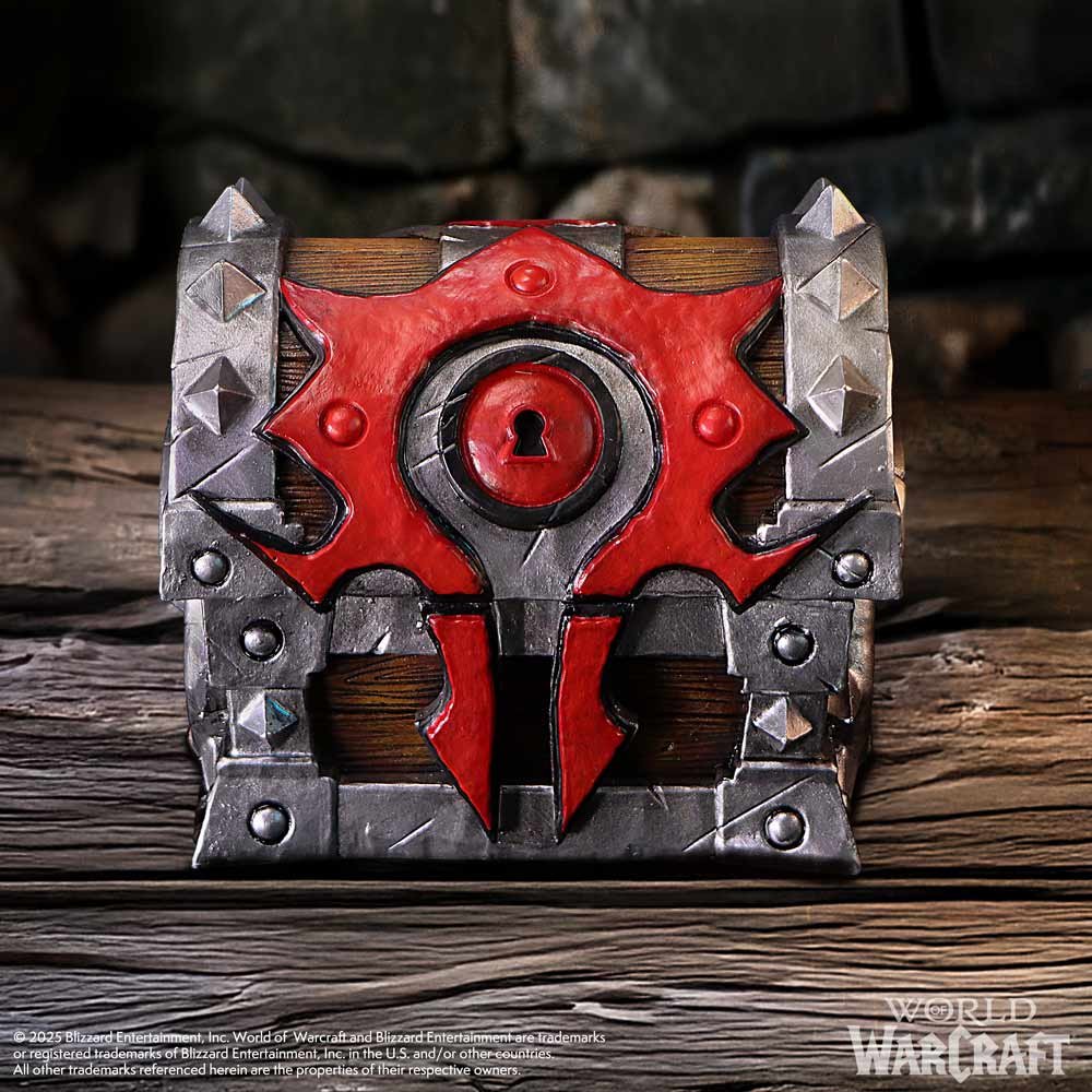 World of Warcraft Horde War Chest Box 13cm
