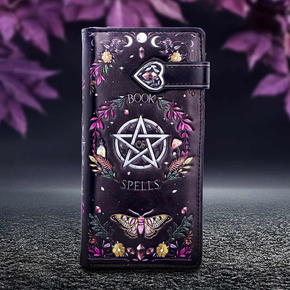 Book of Spells Embossed Purse 18.5cm