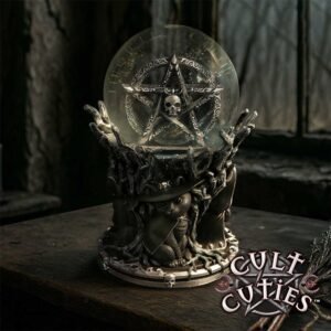Cult Cuties Circle of Mischief Snow Globe 18cm