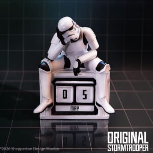 Stormtrooper What a Day Perpetual Calendar 14cm