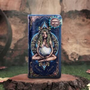 Mother Earth Embossed Purse 18.5cm