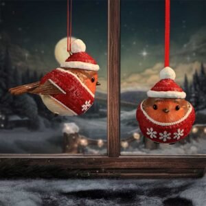Robin Winter Warmth Hanging Ornament