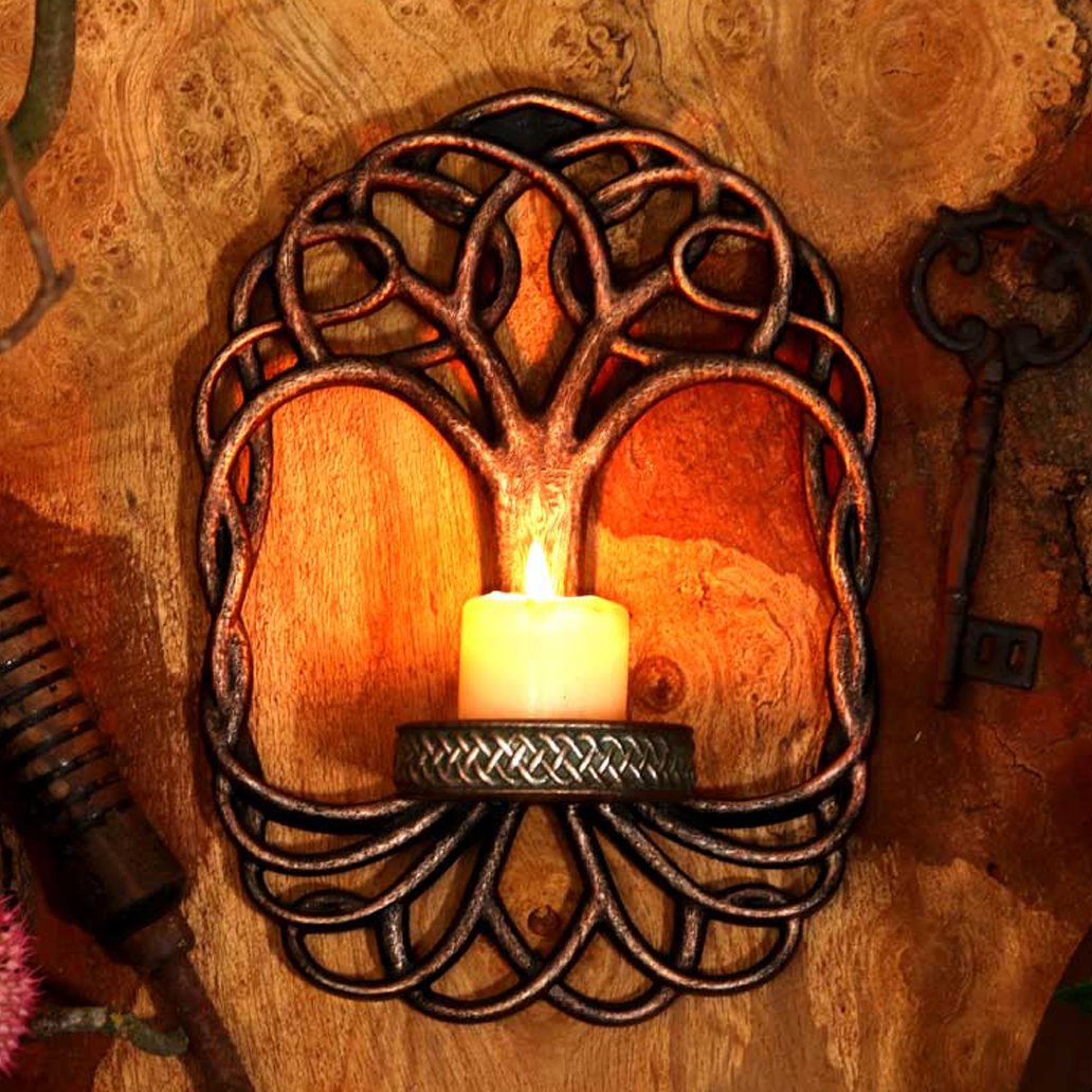 Tree of Life Candle Holder 26cm