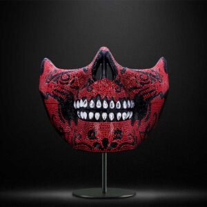 Jewelled Masquerade (Red) 17.5cm