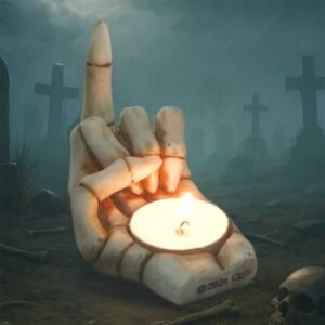 Final Gesture Candle Holder 8.2cm