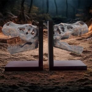 Tyrannosaurus Rex Skull Bookends